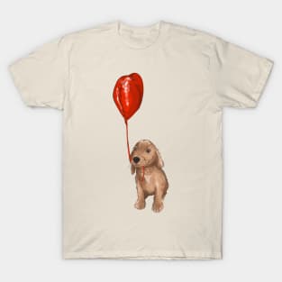 Valentine puppy T-Shirt